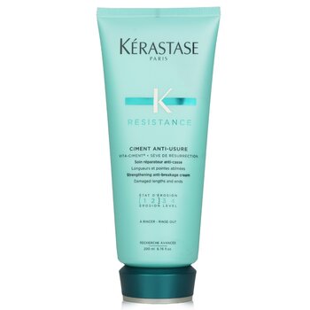 Kerastase Resistance Ciment Anti-Usure Strengthening Anti-Breakage Cream - Rinse Out (For Damaged Lengths & Ends)