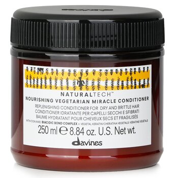 Davines Natural Tech Nourishing Vegetarian Miracle Conditioner (For Dry, Brittle Hair)