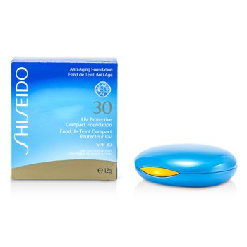 UV Protective Compact Foundation SPF 30 (Case+Refill) - # SP40 Medium Ochre