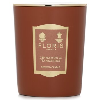 Floris Scented Candle - Cinnamom & Tangerine