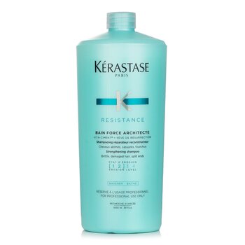 Resistance Bain Force Architecte Strengthening Shampoo (For Brittle, Damaged Hair, Split Ends)