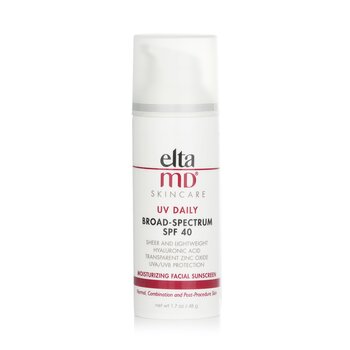 UV Daily Moisturizing Facial Sunscreen SPF 40 - For Normal, Combination & Post-Procedure Skin