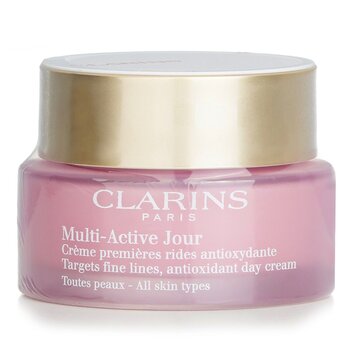 Clarins Multi-Active Day Targets Fine Lines Antioxidant Day Cream - For All Skin Types