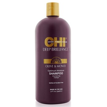 CHI Deep Brilliance Olive & Monoi Optimum Moisture Shampoo