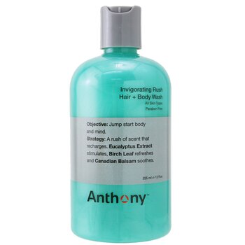 Anthony Invigorating Rush Hair & Body Wash (All Skin Types)