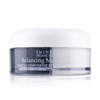 Eminence Balancing Masque Duo: Charcoal T-Zone Purifier & Pomelo Cheek Treatment - For Combination Skin Types