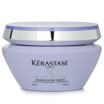 Blond Absolu Masque Ultra-Violet Anti-Brass Blonde Perfecting Purple Masque (Lightened Cool Blonde Hair)