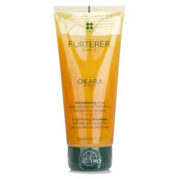 Rene Furterer Okara Blond Blonde Radiance Ritual Brightening Shampoo (Natural, Highlighted or Colored Blonde Hair)