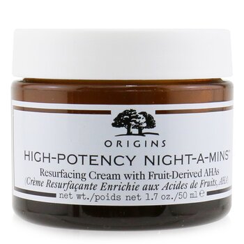 High-Potency Night-A-Mins Resurfacing Cream With Fruit-Derived AHAs