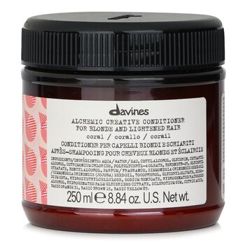 Davines Alchemic Creative Conditioner - # Coral (For Blonde and Lightened Hair)