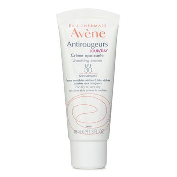 Avene Antirougeurs DAY Soothing Cream SPF 30 - For Dry to Very Dry Sensitive Skin Prone to Redness