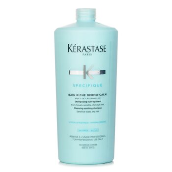 Kerastase Specifique Bain Riche Dermo-Calm Cleansing Soothing Shampoo (Sensitive Scalp, Dry Hair)