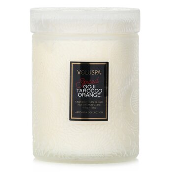 Voluspa Small Jar Candle - Spiced Goji Tarocco Orange