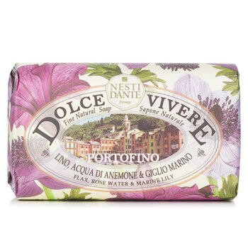Nesti Dante Dolce Vivere Fine Natural Soap - Portofino - Flax, Rose Water & Marine Lily