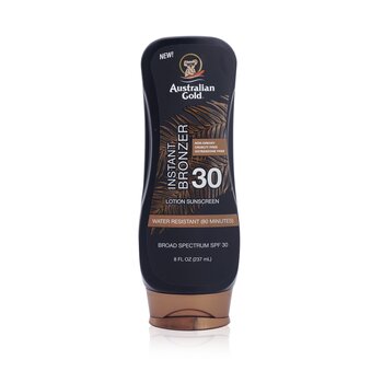 Australian Gold Lotion Sunscreen SPF 30 with Instant Bronzer