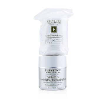 Bright Skin Licorice Root Exfoliating Peel (with 35 Dual-Textured Cotton Rounds)