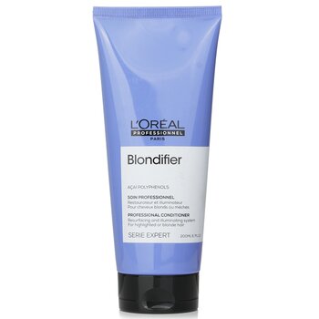 Professionnel Serie Expert - Blondifier Acai Polyphenols Resurfacing and Illuminating System Conditioner (For Blonde Hair)