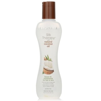 BioSilk Silk Therapy with Coconut Oil Leave-In Treatment (For Hair & Skin)