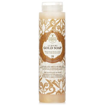60 Anniversary Luxury Gold Soap With Gold Leaf - 23K Gold Liquid Soap (Limited Edition)