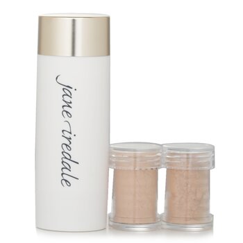 Jane Iredale Powder Me Refillable Brush (1x Brush, 2x Refills) - Nude