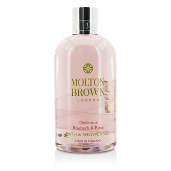 Delicious Rhubarb & Rose Bath & Shower Gel