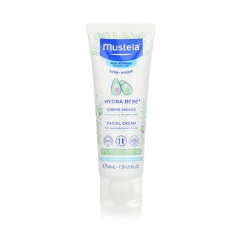 Mustela Hydra-Bebe Facial Cream With Organic Avocado - Normal Skin