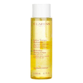 Hydrating Toning Lotion with Aloe Vera & Saffron Flower Extracts - Normal to Dry Skin