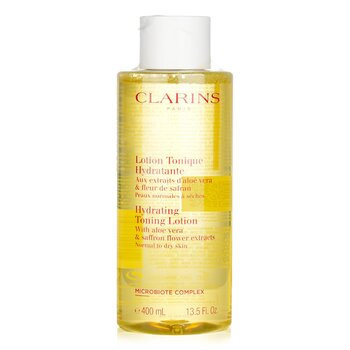 Hydrating Toning Lotion with Aloe Vera & Saffron Flower Extracts - Normal to Dry Skin