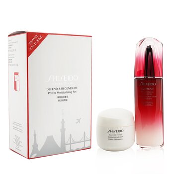 Defend & Regenerate Power Moisturizing Set: Ultimune Power Infusing Concentrate N 100ml + Essential Energy Moisturizing Cream 50 ml