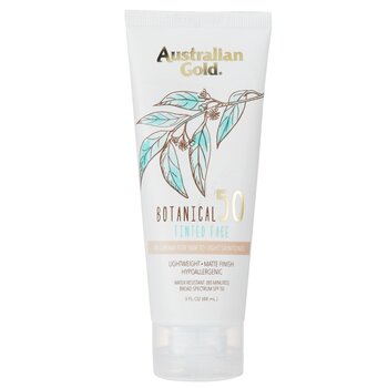 Australian Gold Botanical Tinted Face BB Cream SPF 50 - Fair to Light