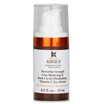 Kiehls Dermatologist Solutions Powerful-Strength Line-Reducing & Dark Circle-Diminishing Vitamin C Eye Serum