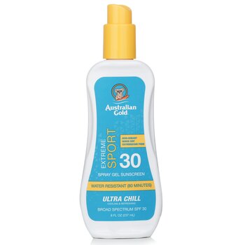 Australian Gold Extreme Sport Spray Gel with Ultra Chill SPF 30