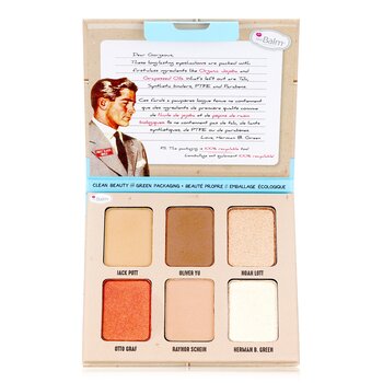 TheBalm Male Order Eyeshadow Palette (6x Eyeshadow) - # First Class Male