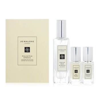 Jo Malone English Pear & Freesia Coffret: English Pear & Freesia 30ml + Wood Sage & Sea Salt  9ml + Wild Bluebell  9ml