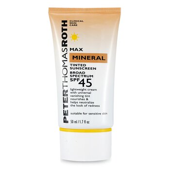 Peter Thomas Roth Max Mineral Tinted Suncreen Broad Spectrum SPF 45