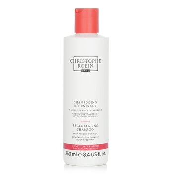 Christophe Robin Regenerating Shampoo with Prickly Pear Oil - Dry & Damaged Hair