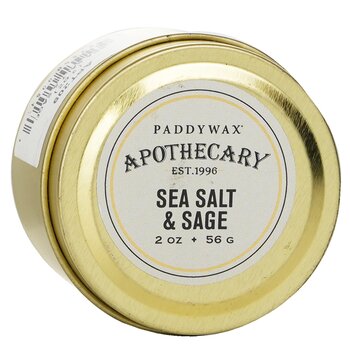 Paddywax Apothecary Candle - Sea Salt & Sage