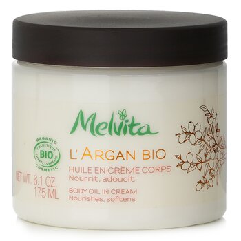 Melvita LArgan Bio Body Oil In Cream - Nourishes & Softens