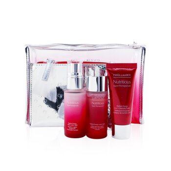 Nutritious Super-Pomegranate Radiant Travel Set: Milky Lotion Light 30ml+ Energy Lotion Light 30ml+ Cleansing Foam 30ml+ ...