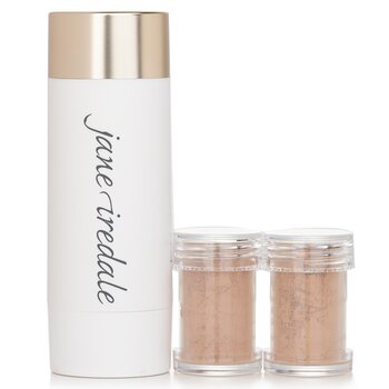 Jane Iredale Amazing Base Loose Mineral Powder SPF 20 Refillable Brush (1x Brush, 2x Refills) - Riviera