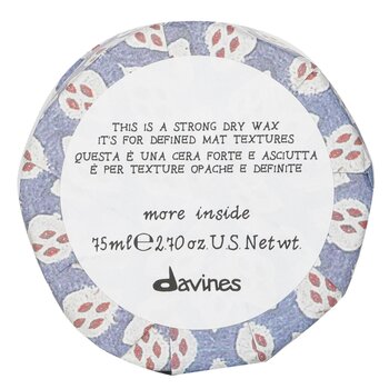 Davines More Inside This Is A Strong Dry Wax (For Defined Mat Textures)