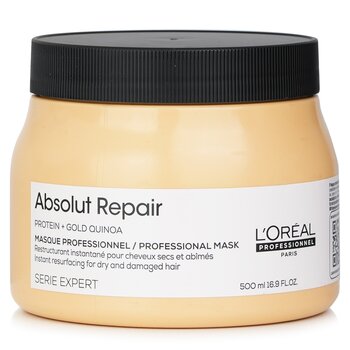 Professionnel Serie Expert - Absolut Repair Gold Quinoa + Protein Instant Resurfacing Mask (For Dry and Damaged Hair)