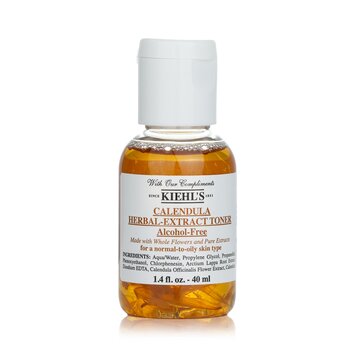 Calendula Herbal Extract Alcohol-Free Toner - For Normal to Oily Skin Types