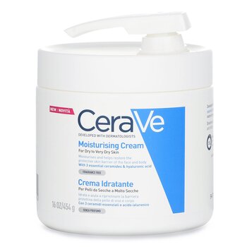Moisturising Cream For Dry to Very Dry Skin (With Pump)