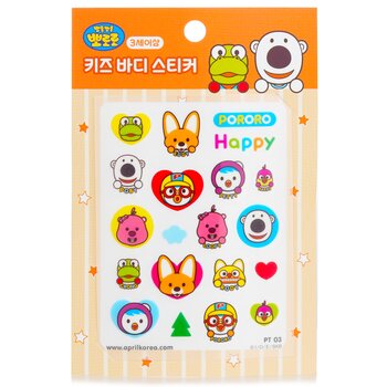 April Korea Pororo Body Sticker