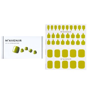 Nail Sticker (Green) - # Extra Olive Pedi