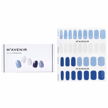 Nail Sticker (Blue) - # Rainyblue Nail