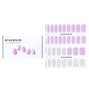 Nail Sticker (Purple) - # Amethyst Shell Nail