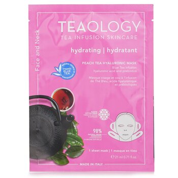 Peach Tea Hyaluronic Face & Neck Mask