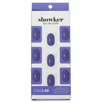 Cololab Showker Gel Nail Strip # CSF412 Denim Blue